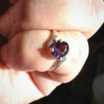 Amethyst Sterling ring