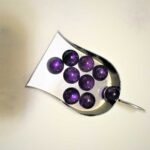 Amethyst cabochons