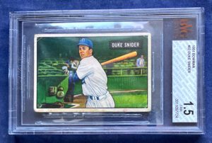 1951 Bowman #32 Duke Snider baseball card