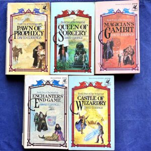 Belagariad set by David Eddings 5 volumes softcover