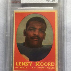 1958 #10 Lenny Moore Colts