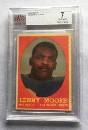 1958 #10 Lenny Moore Colts
