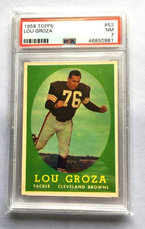 1958 #52 Lou Groza